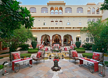 Samode Haveli: Courtyard