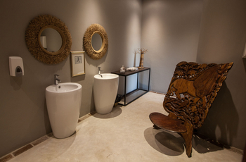 Chobe Bush Lodge Chobe Bush Lodge: Waschbecken