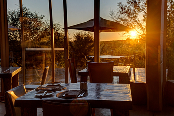Naankuse Lodge: Im Restaurant