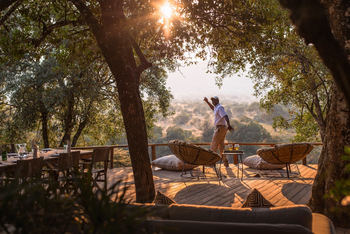 Serian Camp The Original: Terrasse