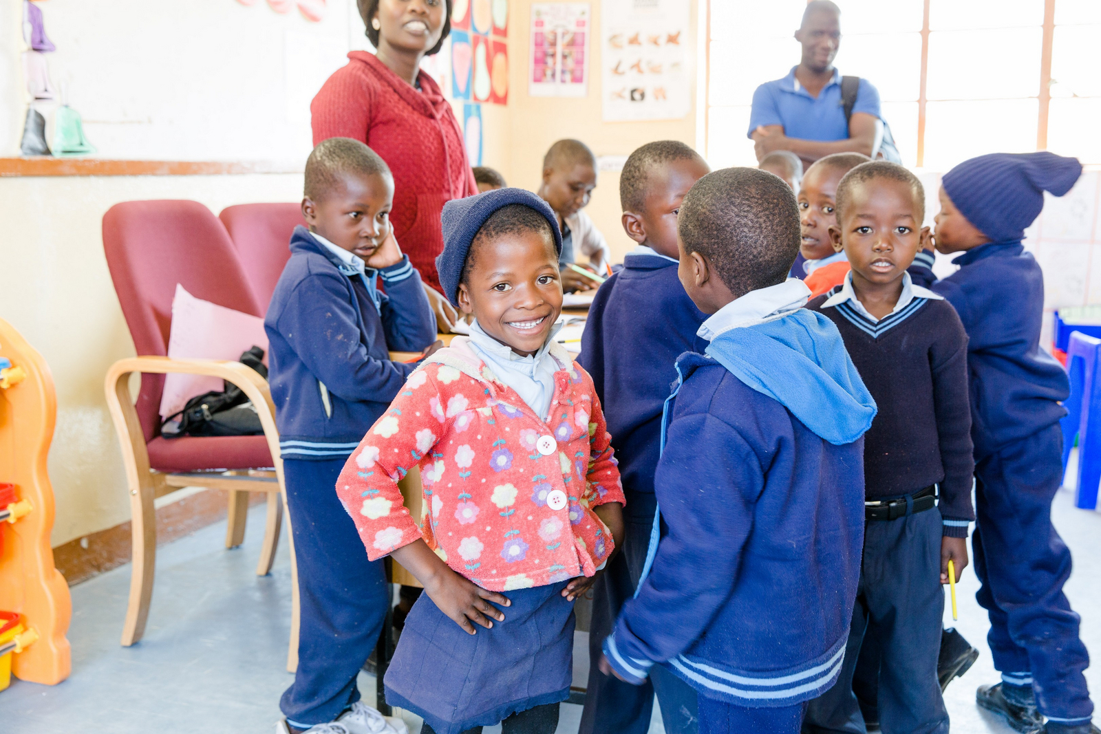 Boteti River Camp Boteti River Camp: Schulkinder