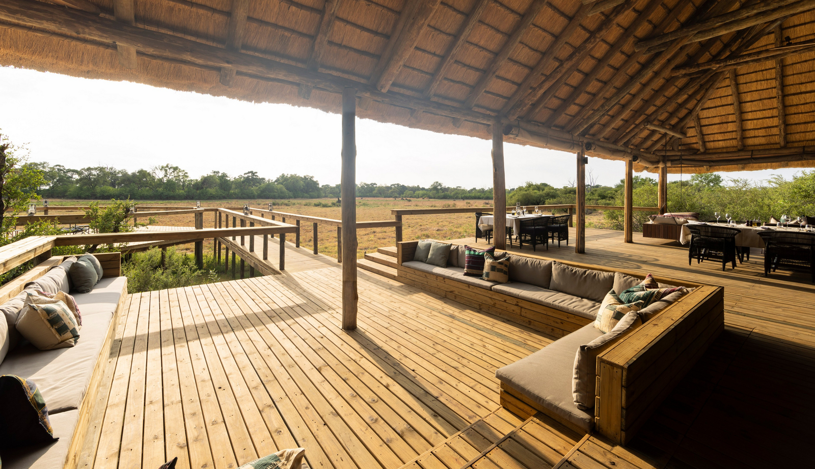 Camp Khwai Camp Khwai: Sunken Lounge