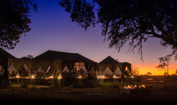 Duke's Camp: Abendstimmung