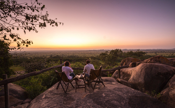 Elewana Serengeti Pioneer Camp: Sunset