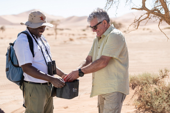 Hoodia Desert Lodge: Botanisiertrommel