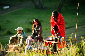 Kicheche Mara Camp: Bush Breakfast