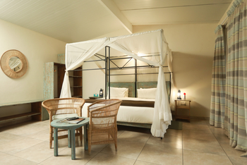 Maun Waterfront Guesthouse: Doppelbett