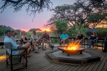 Mogotlho Safari Lodge Mogotlho Safari Lodge: Lagerfeuer