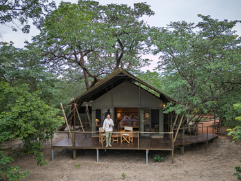 Muddy Teak Camp: Gast im Gästezelt