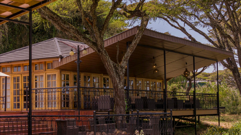 Ngorongoro Lion's Paw: Lounge-Gebäude