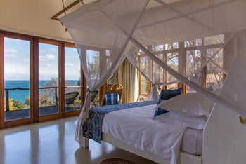 Pumulani Lodge: Doppelbett