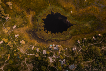 Sable Alley Camp: Luftbild