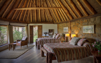 Borana Lodge Borana Lodge: Einzelbetten mit Blick nach draußen Room 3