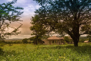 Dunia Camp: Hauptzelt