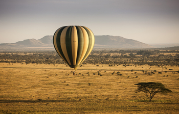 Four Seasons Safari Lodge: Heißluftballon
