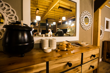 Kalahari Anib Lodge: Frühstück