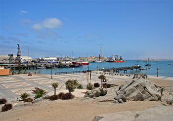 Lüderitz Nest Hotel: Hafen