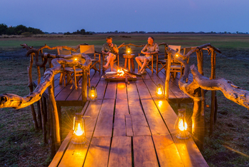 Mukambi Busanga Plains Camp: Sundowner Drinks