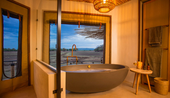 Puku Ridge Camp: Wanne