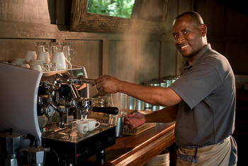 andBeyond Lake Manyara Tree Lodge: Barista
