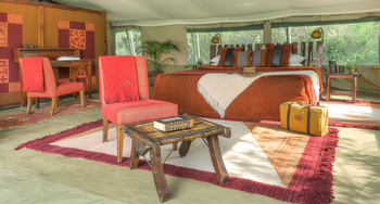 Kicheche Laikipia Camp: Doppelbett