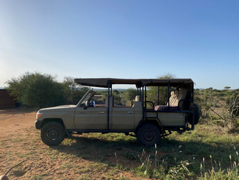 Laikipia Wilderness Camp: Fahrzeug