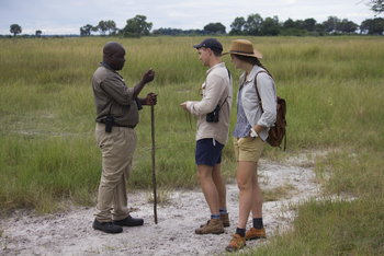 Nambwa Tented Lodge: Bush Walk