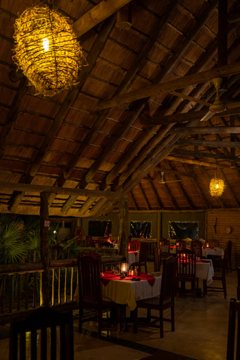 Nata Lodge Nata Lodge: Im Restaurant