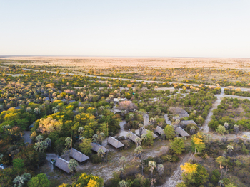 Nata Lodge Nata Lodge: Luftbild