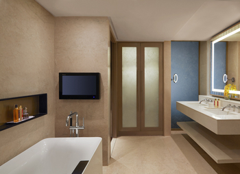 Taj Santacruz, Mumbai: Zimmer 548 Bad