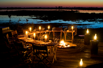 Zarafa Camp: Lagerfeuer