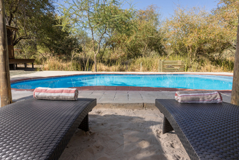 Boteti Tented Safari Lodge: Liegestühle