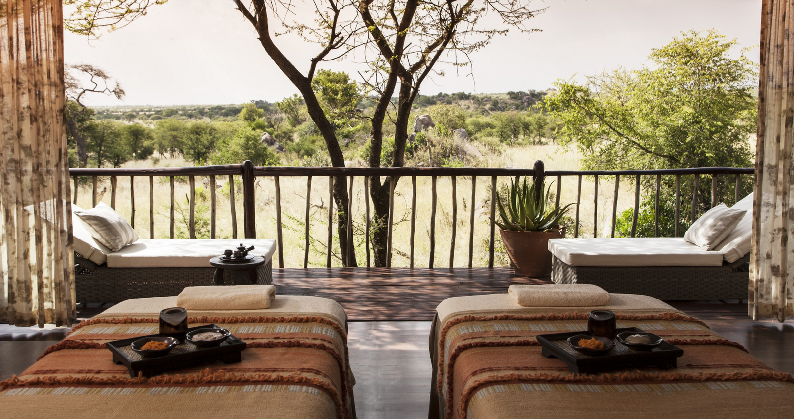 Four Seasons Safari Lodge Four Seasons Safari Lodge: Einzelbetten