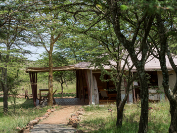 Kandili Camp: Zugang zum Hauptzelt