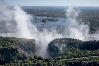 Mukwa River Lodge: Scenic Heli Flight