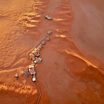 Wolwedans Desert Lodge: Luftbild