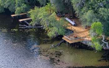Xugana Island Lodge: Hauptbereich