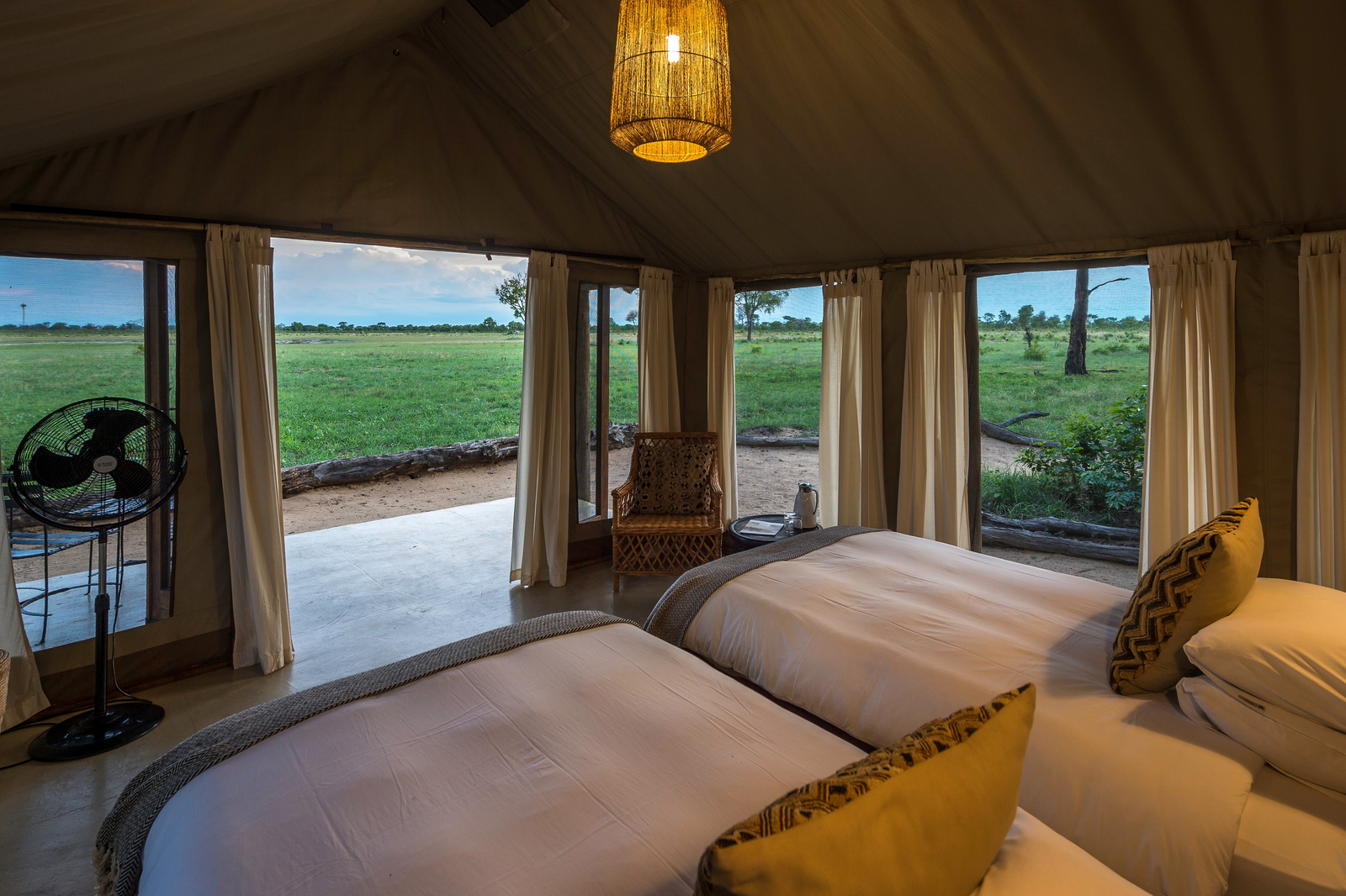 Davison's Camp Davison's Camp: Zwei Einzelbetten Zelt