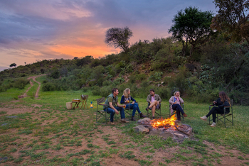 Elewana Loisaba Tented Camp: Lagerfeuer