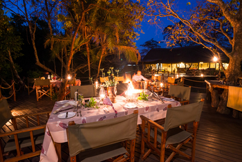 KaingU Safari Lodge: Dinner