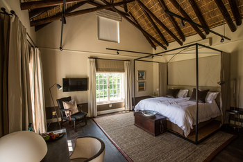 La Clé Lodge: Garden Room - Schlafzimmer