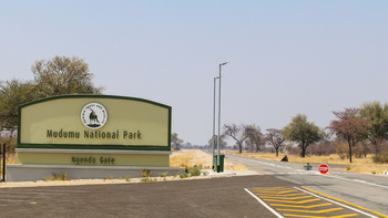 Lianshulu Lodge Lianshulu Lodge: Tor zu Mudumu