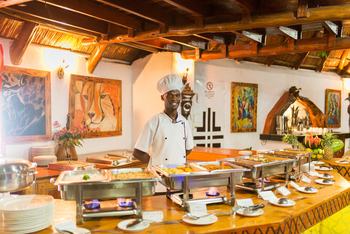 Manyara Lakeview Oasis: Buffet