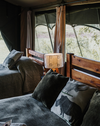 Porini Rhino Camp: Betten