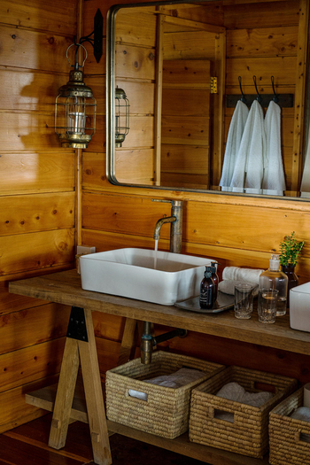 Siringit Serengeti Camp: Waschbecken