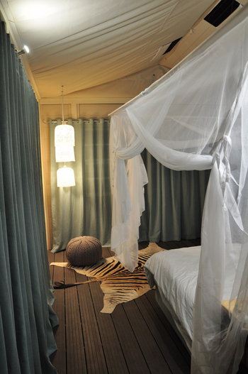 Spitzkoppen Lodge: Moskitonetz