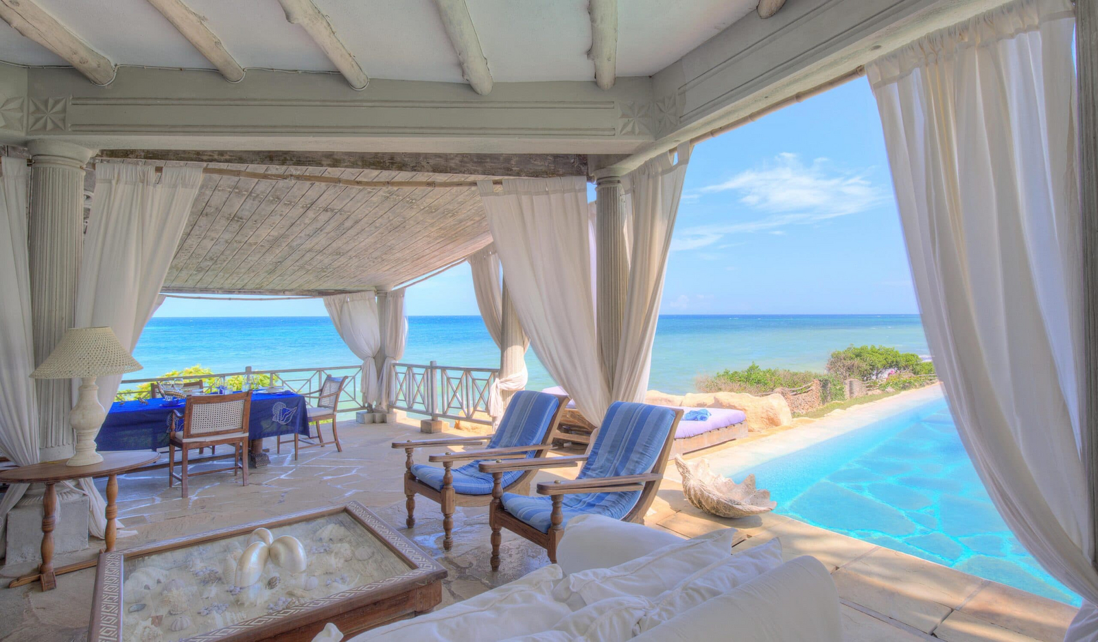 Alfajiri Villas Alfajiri Villas: Überdeckte Terasse Cliff Villa