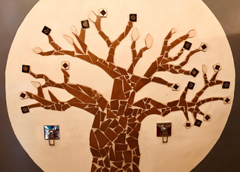 Chundukwa River Lodge: Mosaik