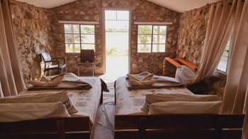 Fiume Bush Camp: Zimmerinterieur