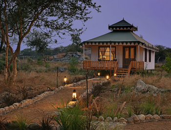 Jawai Leopard Safari Lodge: Gästezelt